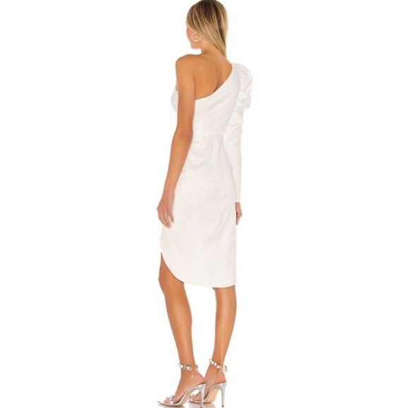 Michael Costello Vera Midi Dress- Small - Picture 3 of 6